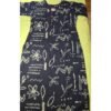 Pure Cotton Dark Blue Kurti with White Print