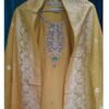 Yellow Silk Suit with Banarasi Dupatta