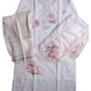 Masleen Off-White 3-Pc Suit Set with Linning