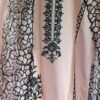 Light Pink 3-pc Suit Taffeta Silk Suit with Linning
