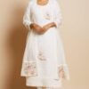 Masleen Off-White 3-Pc Suit Set with Linning